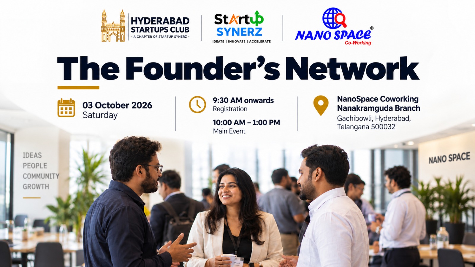 The Founder’s Network - Hyderabad Startups Club